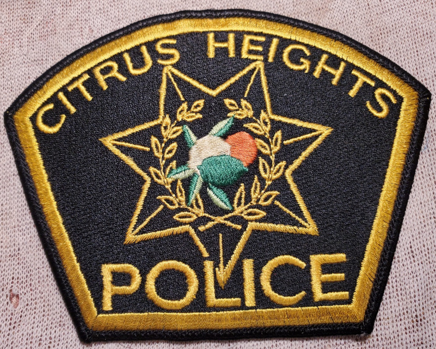CA Citrus Heights California Police Shoulder Patch
