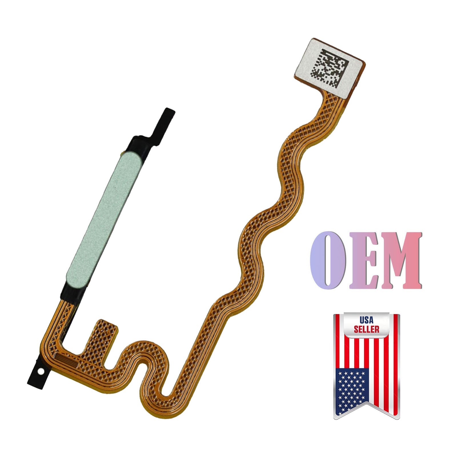 For Motorola Moto G 5G 2024 XT2417 Fingerprint Sensor Power Button Flex Cable