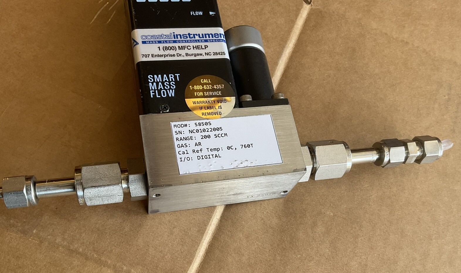 Brooks Profi Bus 5850S Smart Mass Flow