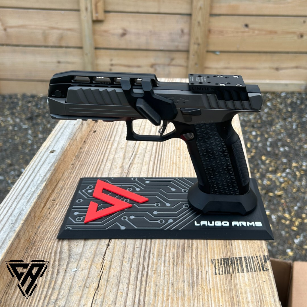 Laugo Arms Alien Creator Evolution Pistol Stand Display Type 2 - Cortech Armory