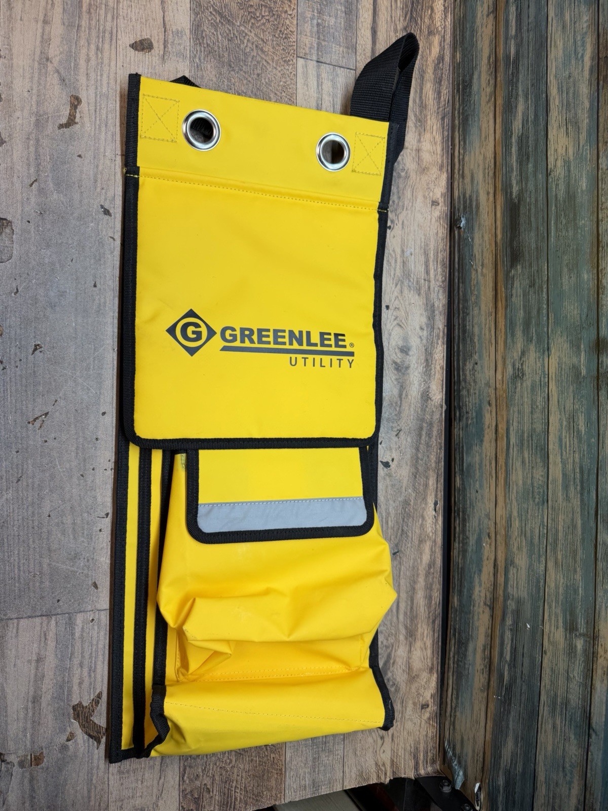 Greenlee Crimper Heavy-Duty Tool Bag Yellow