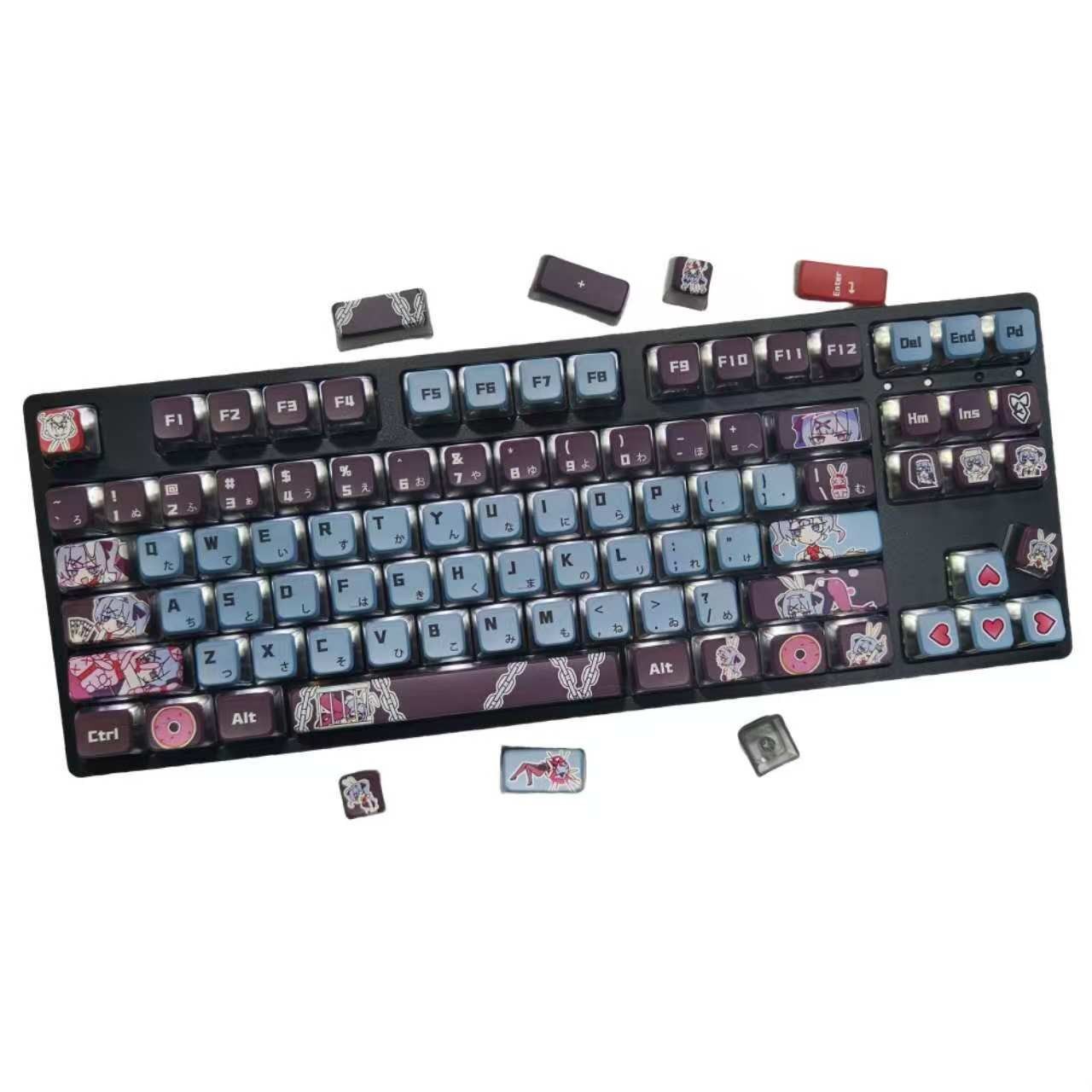 Anime 119pcs Keycaps Set For Mechanical Keyborad
