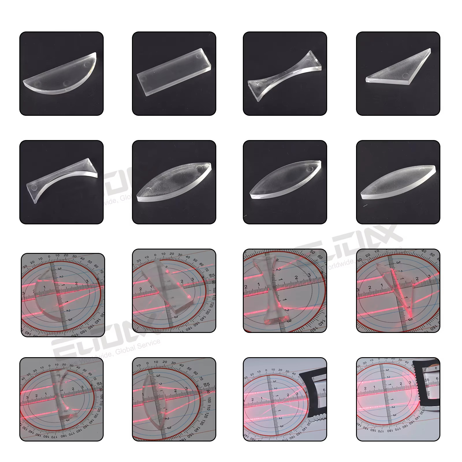 Physics Geometrical Optics Experiment Kit Light Reflection and Refraction Educat