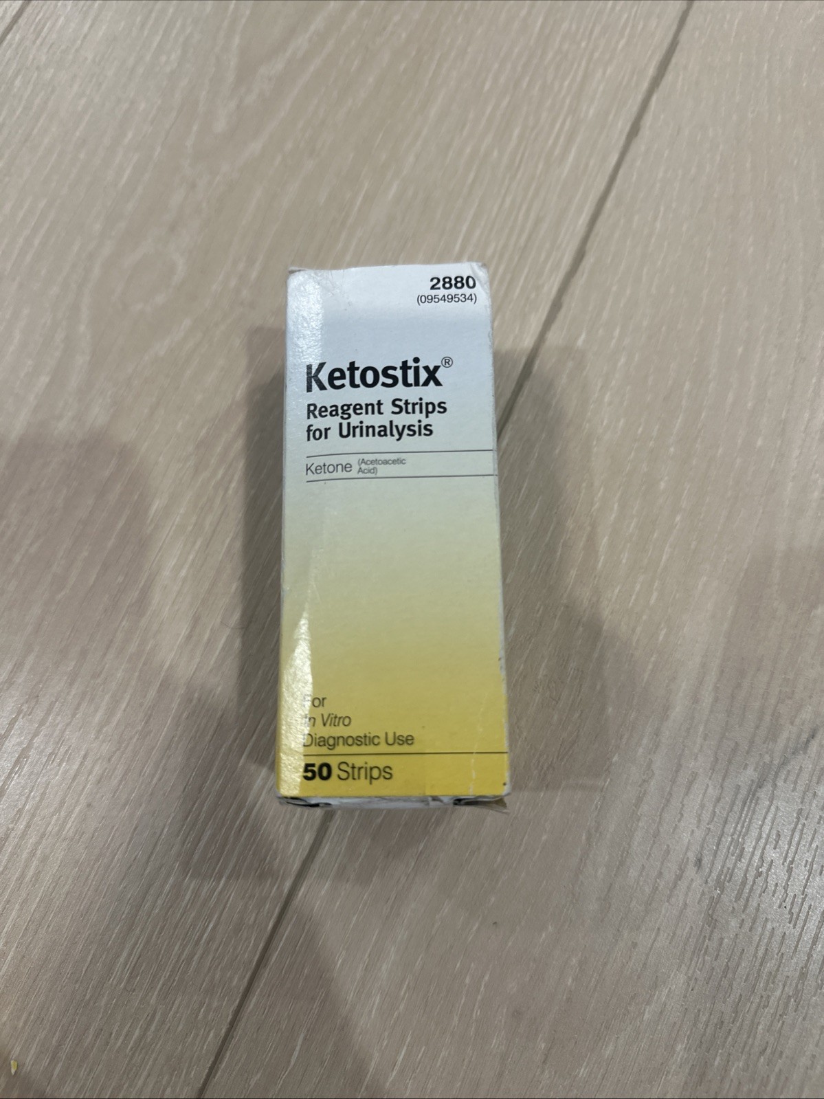 Ketostix Reagent Strips Urinalysis Ketones 50 Strips Exp 12/27