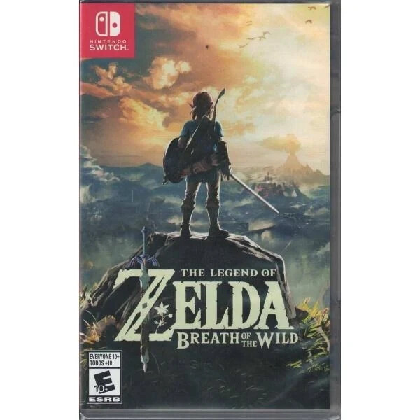 The Legend of Zelda: Breath of the Wild Switch Brand New Game (US 2017