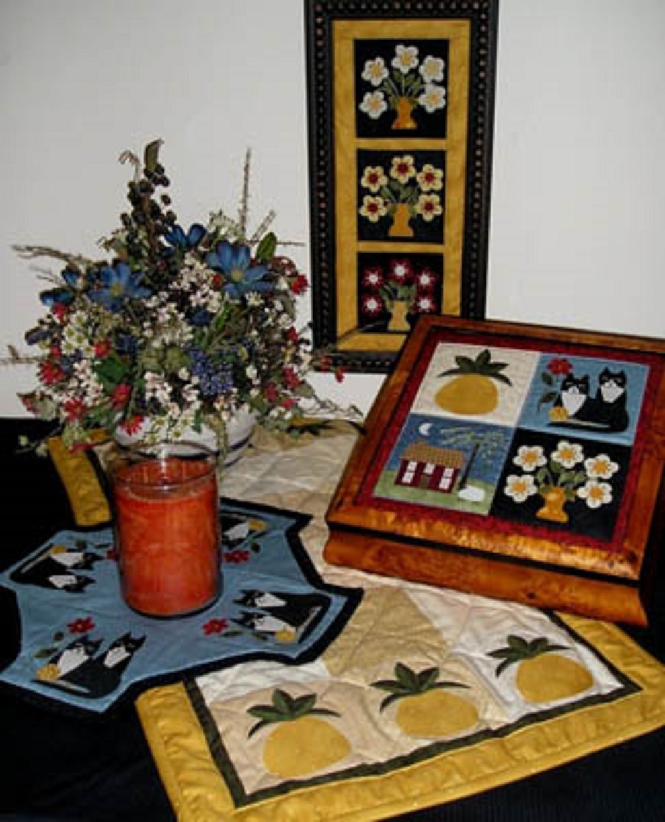 4 X 4'S FALL QUILT PATTERNS- PRAIRIE GROVE PEDDLER
