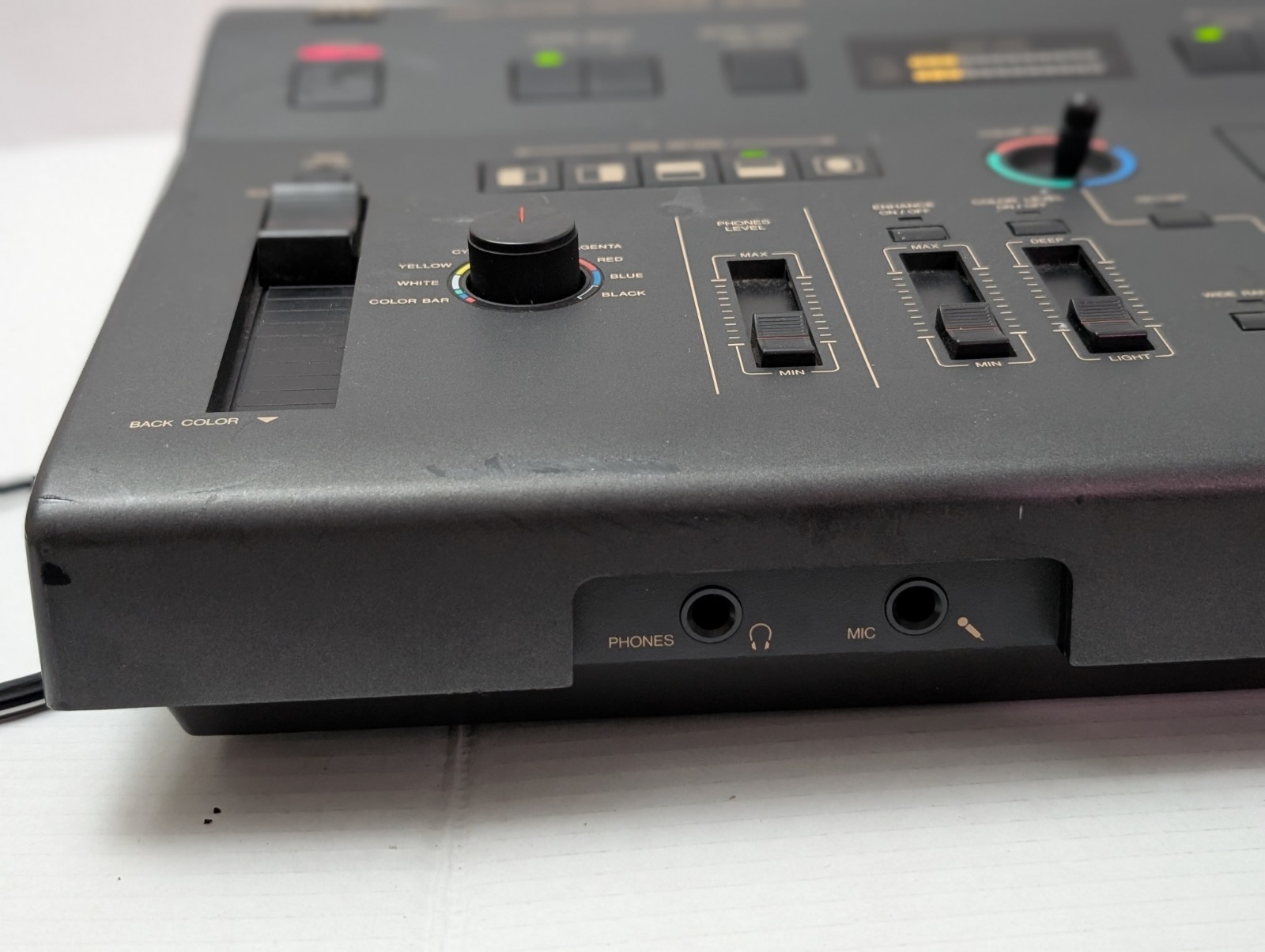 JVC JX-SV55 video editing Processor RCA Connectivity