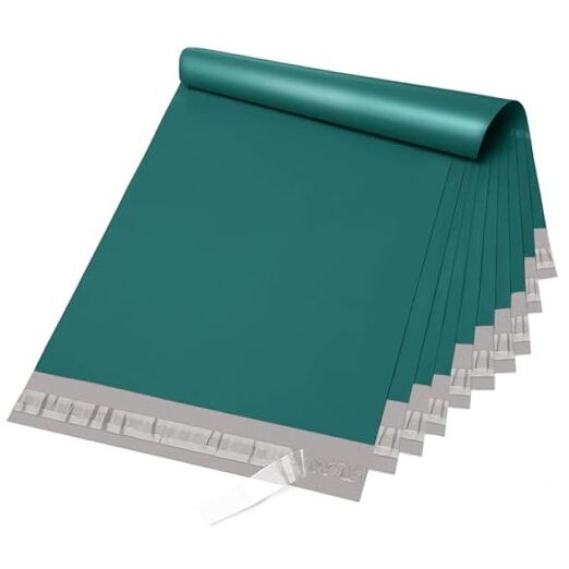Poly Mailers 10x13 Inch 100 Pcs, Waterproof Shipping Bags for Clothing,