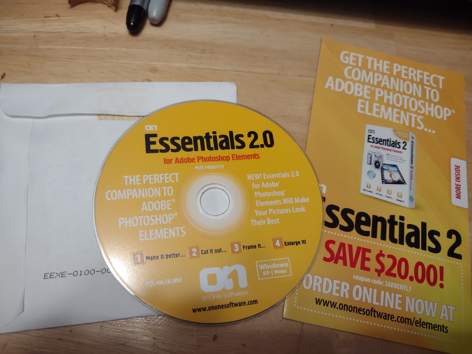 onOne Essentials 2.0 CD for Adobe Photoshop Elements