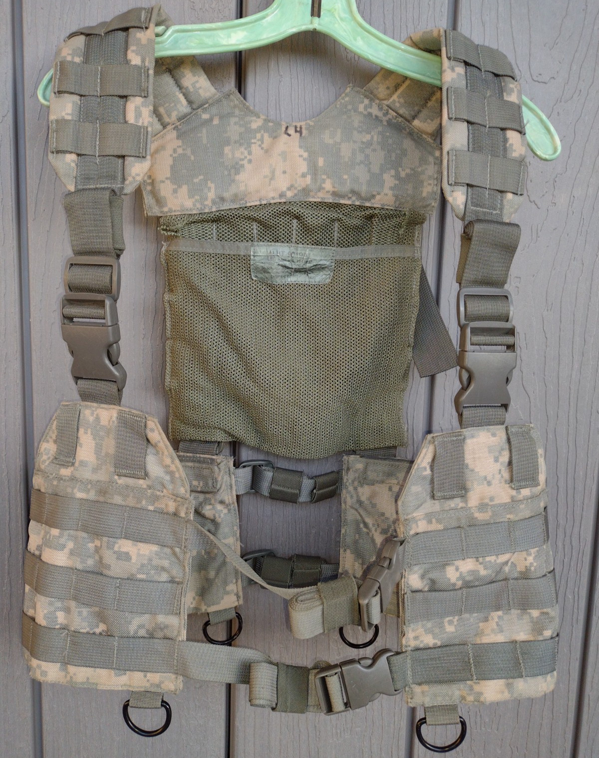 USAF LONDON BRIDGE TRADING H HARNESS VEST UCP CAMO LBT 9019A LBE HARNESS