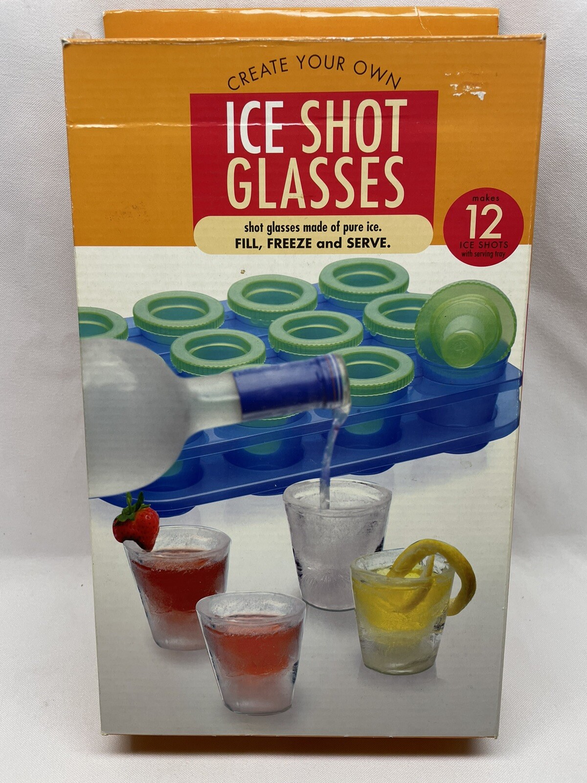 ICE SHOT GLASSES Yep, that is right, You make your own SHOT GLASSES made of ICE