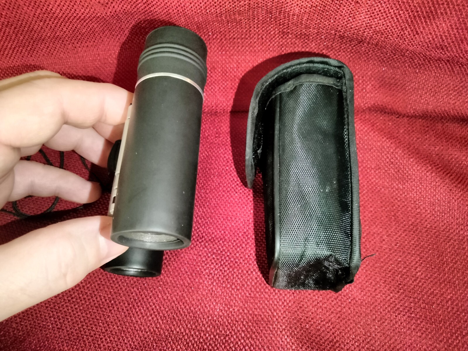 Minnesota Timberwolves small compact 8x21 binoculars with case, work great VG