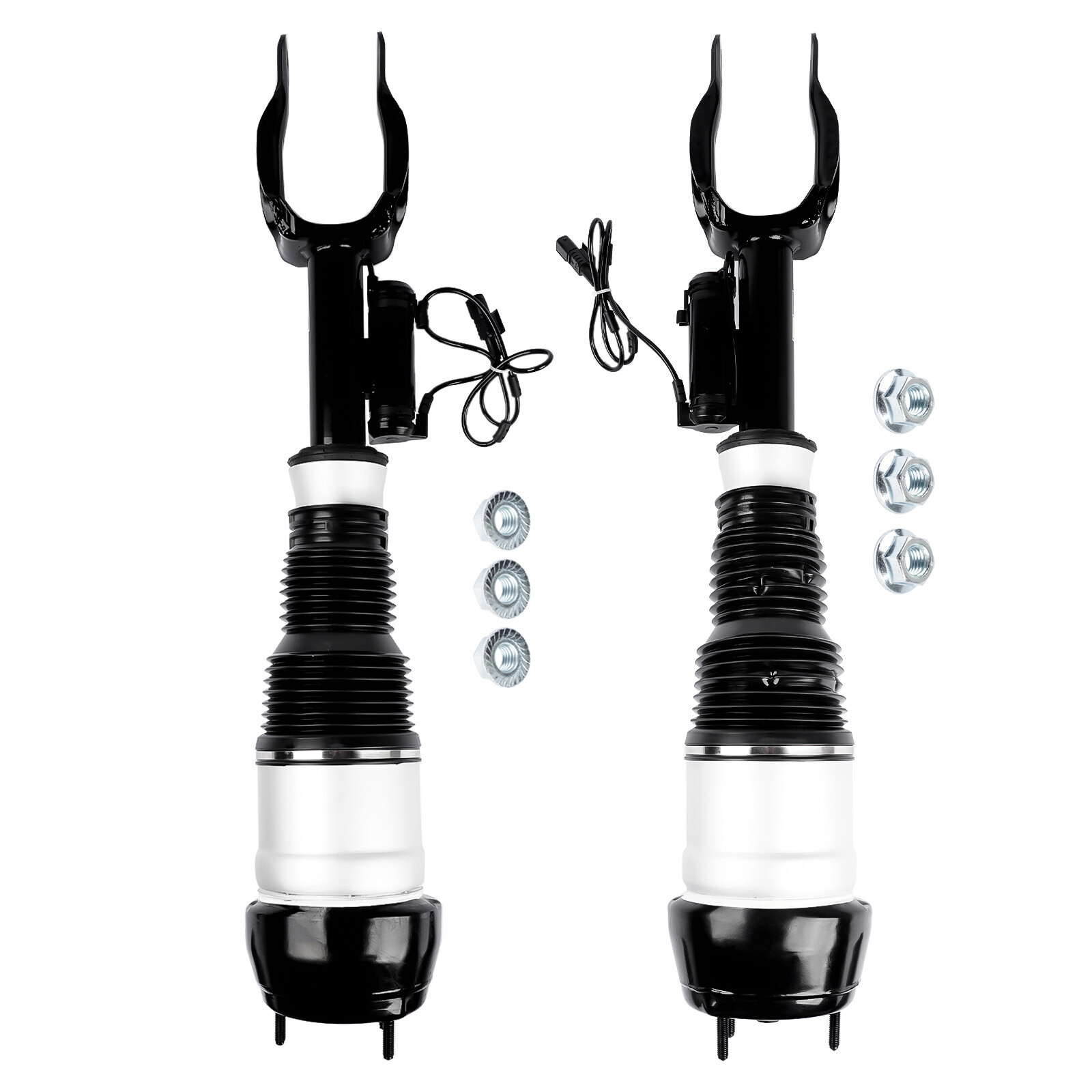 2x Front Air Shock Strut For Mercedes M/GL W166 X166 1663206713 1663206813 w/ADS