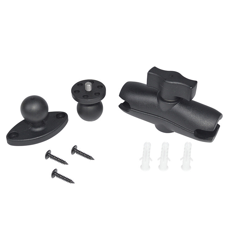 New 25mm Ball Head Bracket Industrial Monitor 1-inch Ball Head Base Connector ==