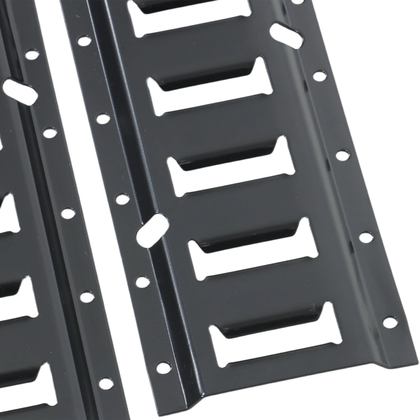 4' E Track Tie Down Rail Replacement For Garages Vans Durable Galvanized Steel