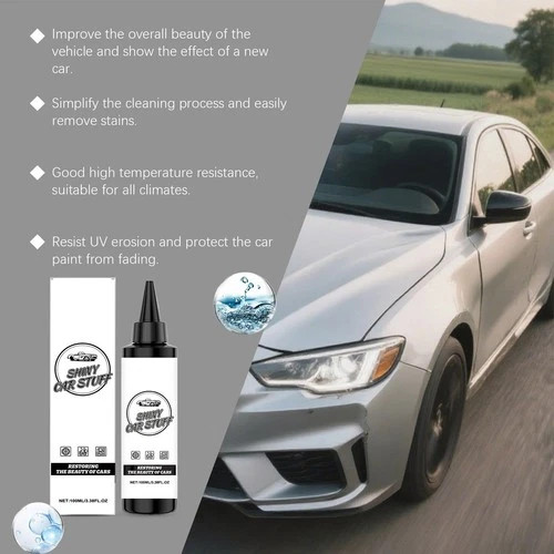 2 Pack Car Coating Agent UV Resistant Waterproof Long Lasting Paint Protection