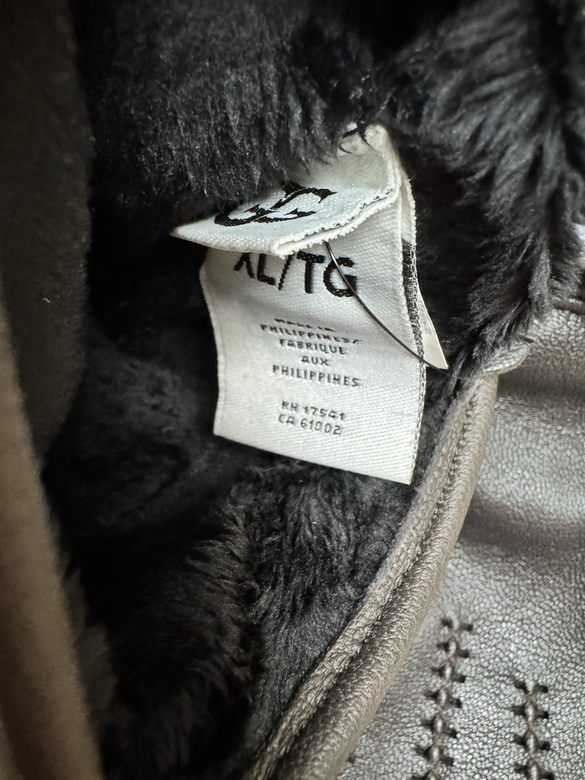 NWT UGG LEATHER GLOVES WRANGELL CONDUCTIVE Brown Size XL