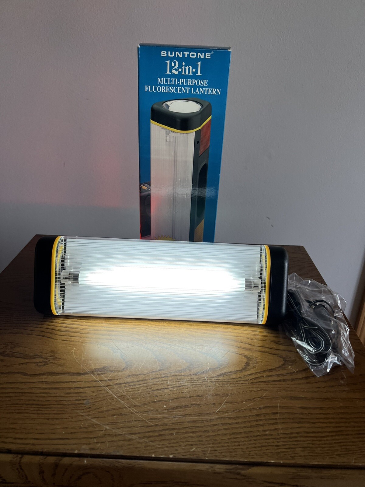 Vintage 12-in-1 Multi-purpose Lantern Suntone Fluorescent Camping Fishing SHFT