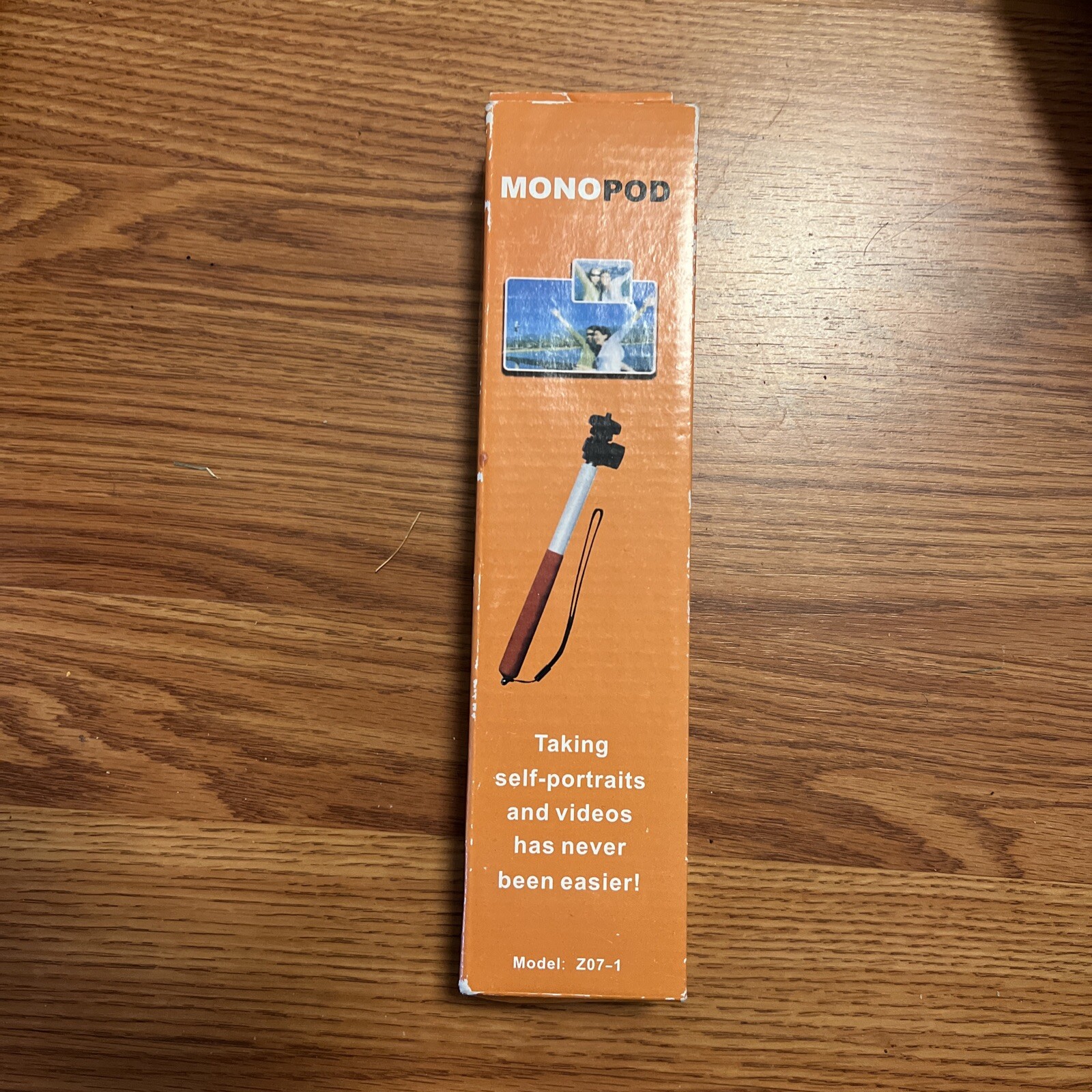 New Panasonic MONOPOD Z07-1 Hand Held Compact Camera Selfie Stick - Black