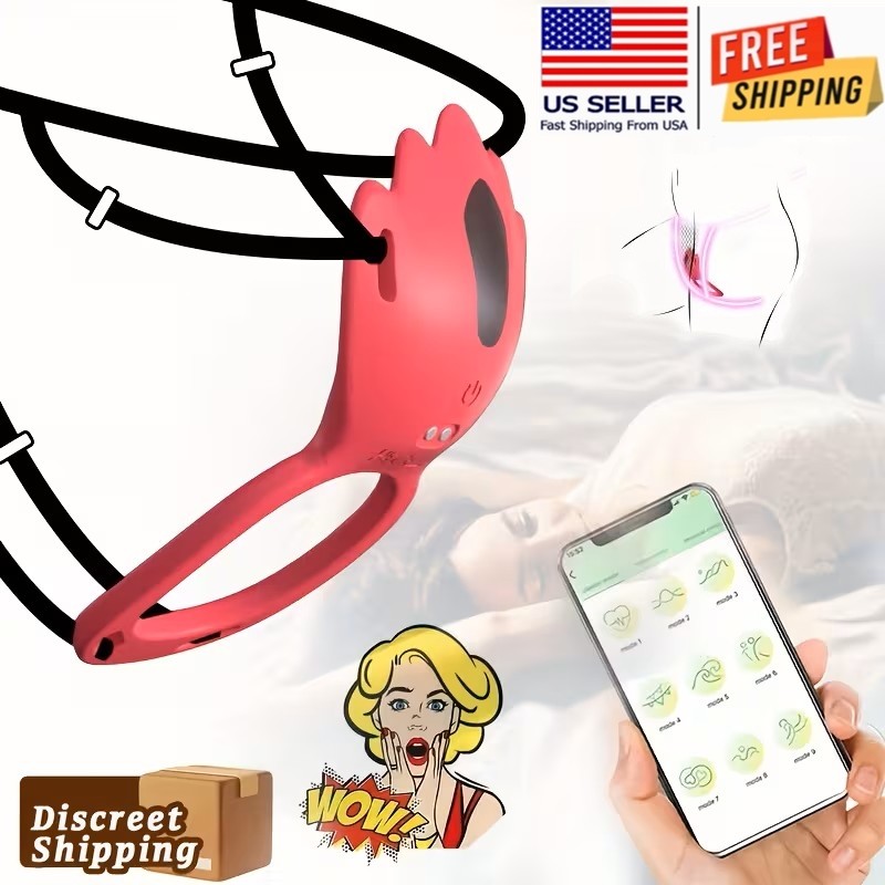 Adult Sex Toys Wearable Panty Vibrator,Female Sex Toy with 9 Vibration Modes