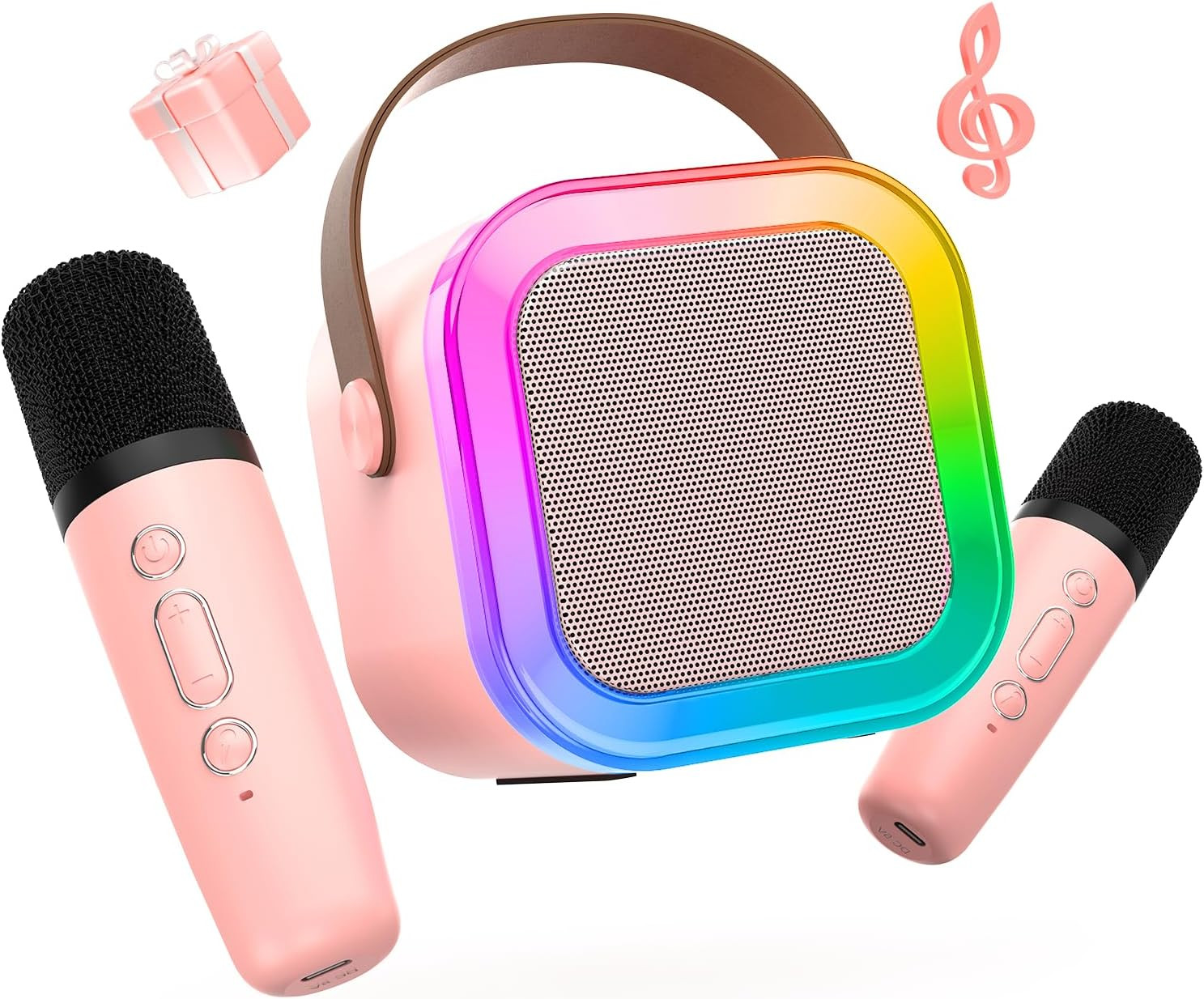 Mini Karaoke Machine for Kids Girls,Toys Birthday Gifts for Ages 4 5 6 7 8+ Y...