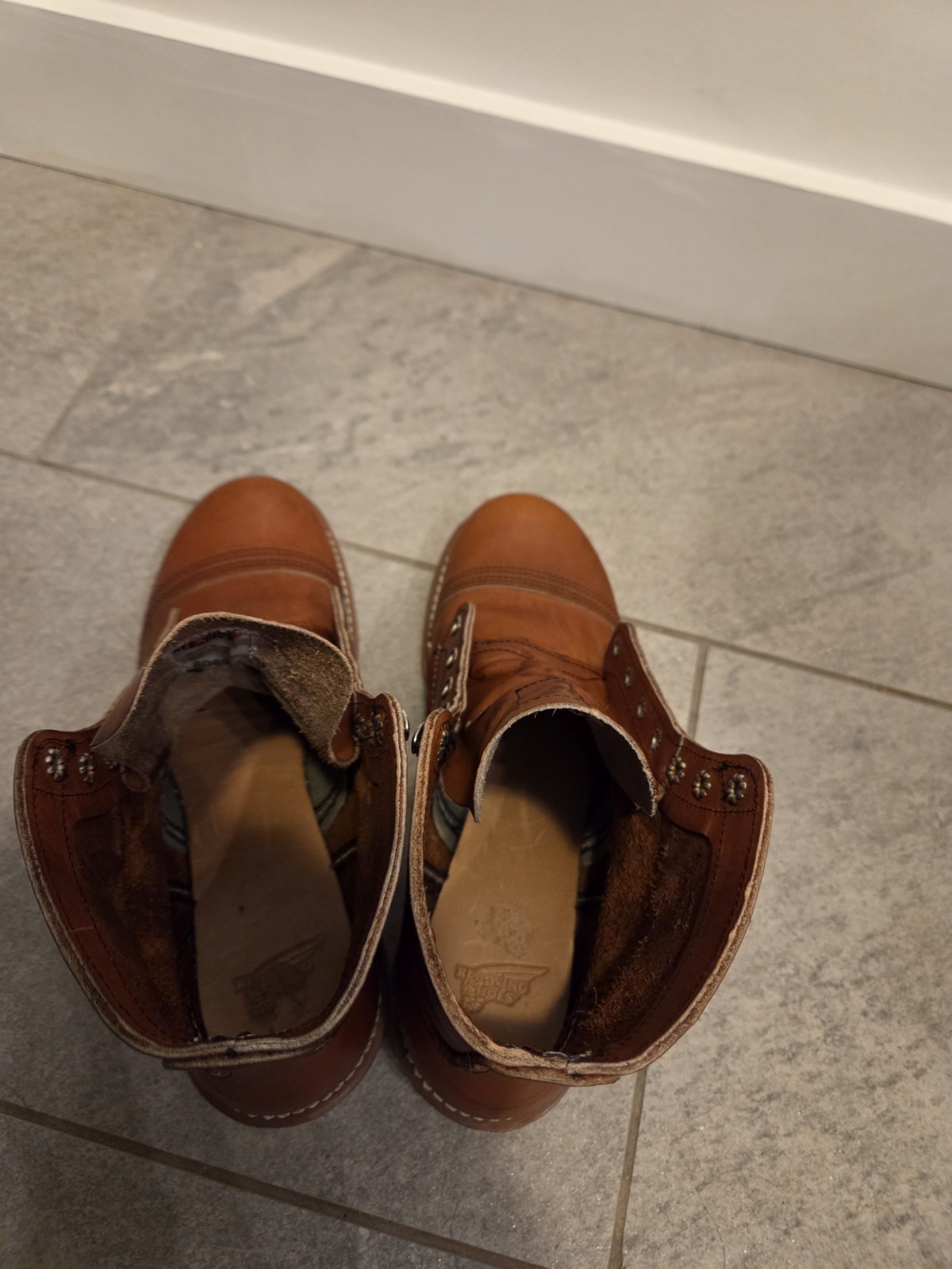Red Wing Iron Ranger 8089 Oro Legacy Traction Tred Size 8.5D