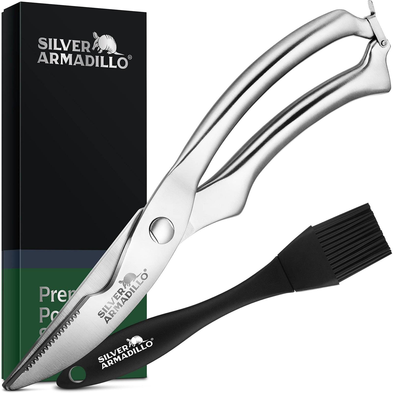 Heavy Duty Stainless Steel Poultry Shears For Bone, Chicken, Meat, Fish, Seafood