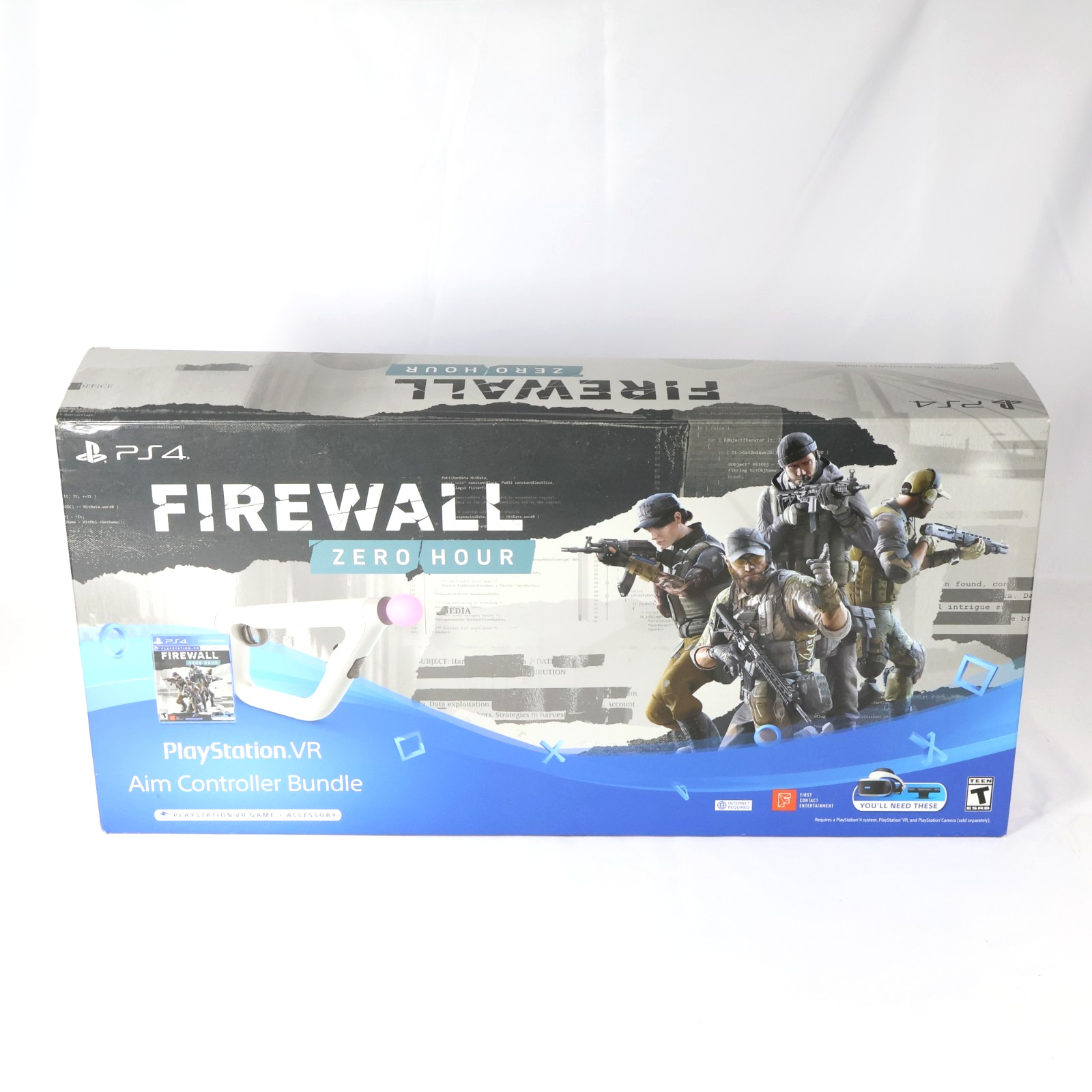PlayStation VR Aim Controller Bundle Firewall Zero Hour PS4 PSVR Game Accessory
