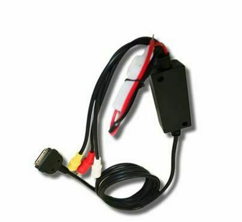 3 RCA to iPod Connector for iPhones Pads 5 Volt Charging 30 Pin Dock
