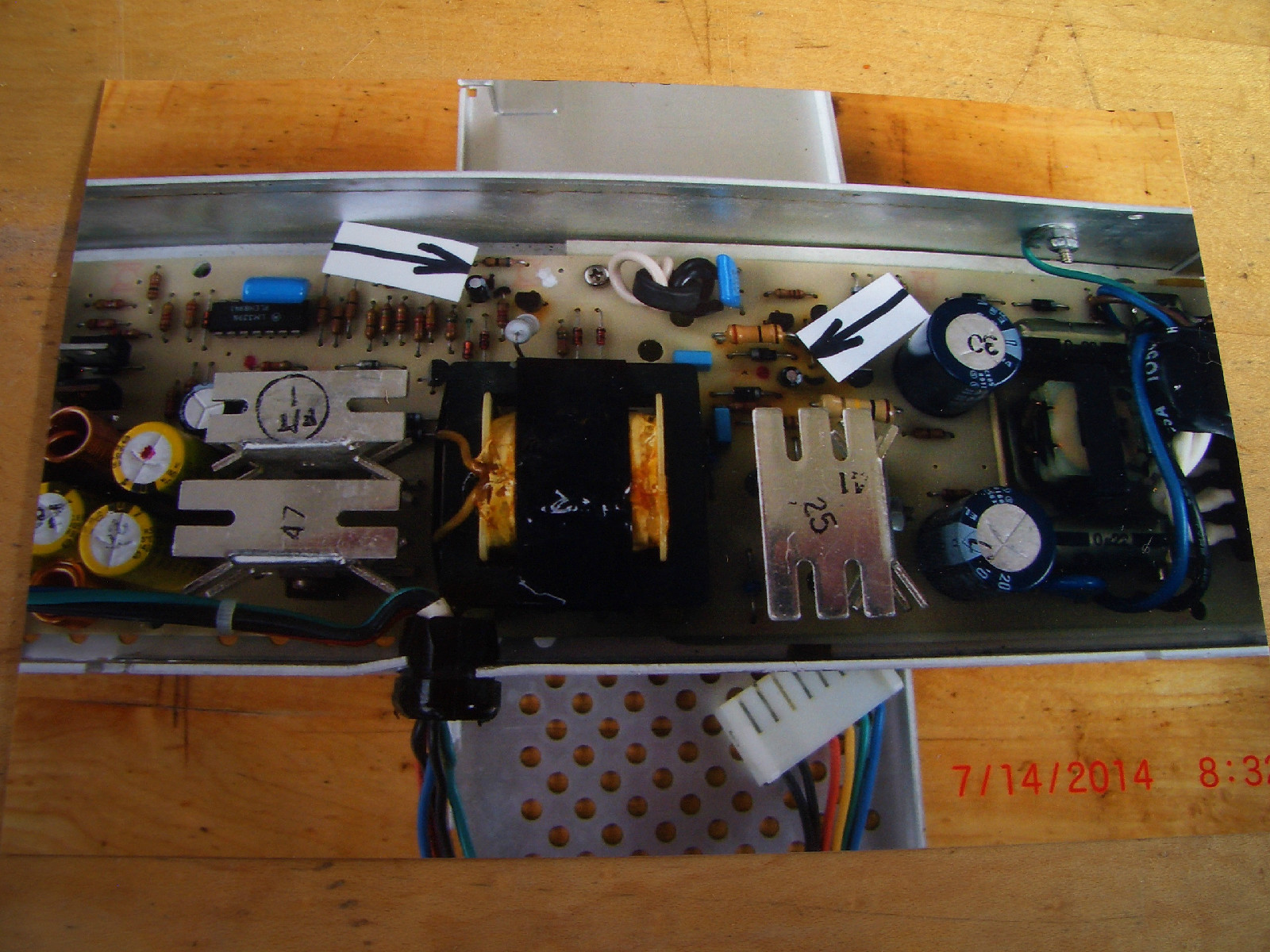 APPLE  gs IIgs  INTERNAL POWER SUPPLY REPAIR KIT:  DYNACOMP,  $3.50 + $5.25 s/h