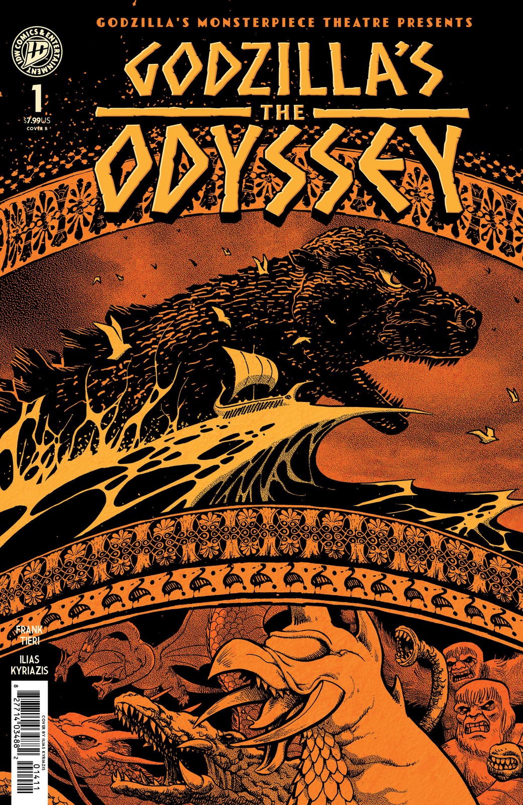 Godzillas The Odyssey CVR B Kyriazis 6/10/26 IDW