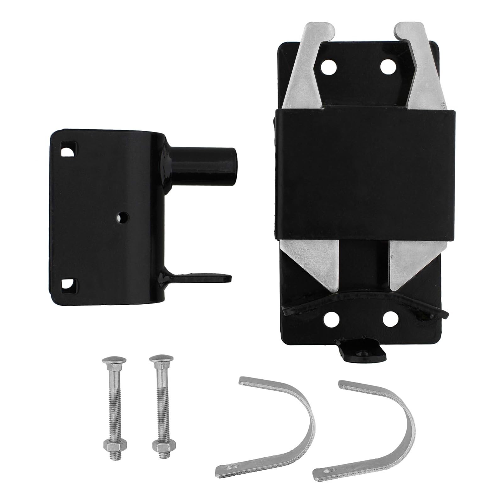 Evylnorrs 2-Way Lockable Gate Latch, Heavy Duty Automatic Slam Latch for 1.62"