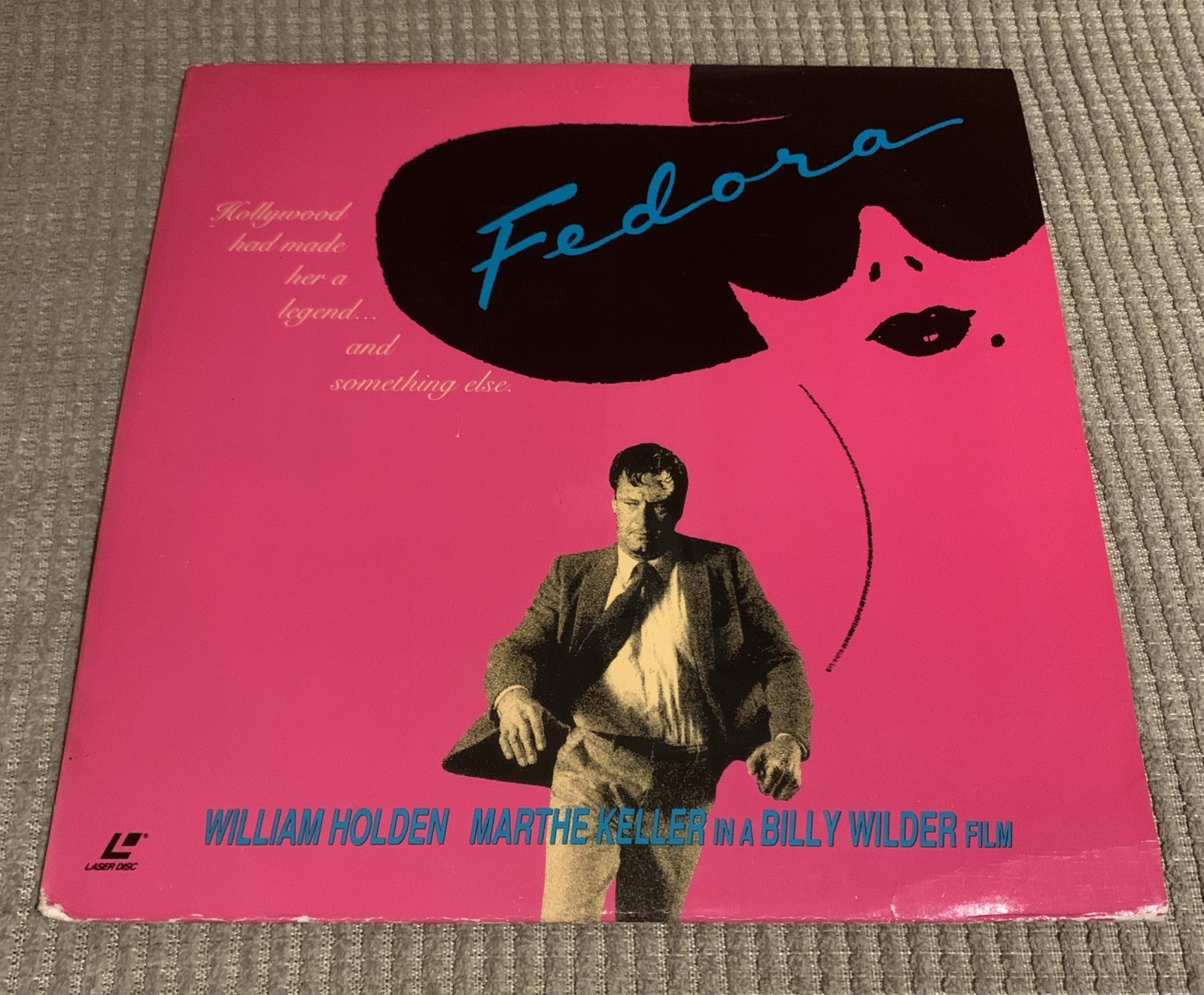 Fedora (Laserdisc, 1978) WIDESCREEN William Holden GREAT FILM VERY RARE!