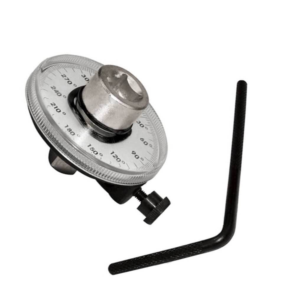 Pointer Type Torque Wrench Practical Dial Torquemeter Gauge Tool Rotation