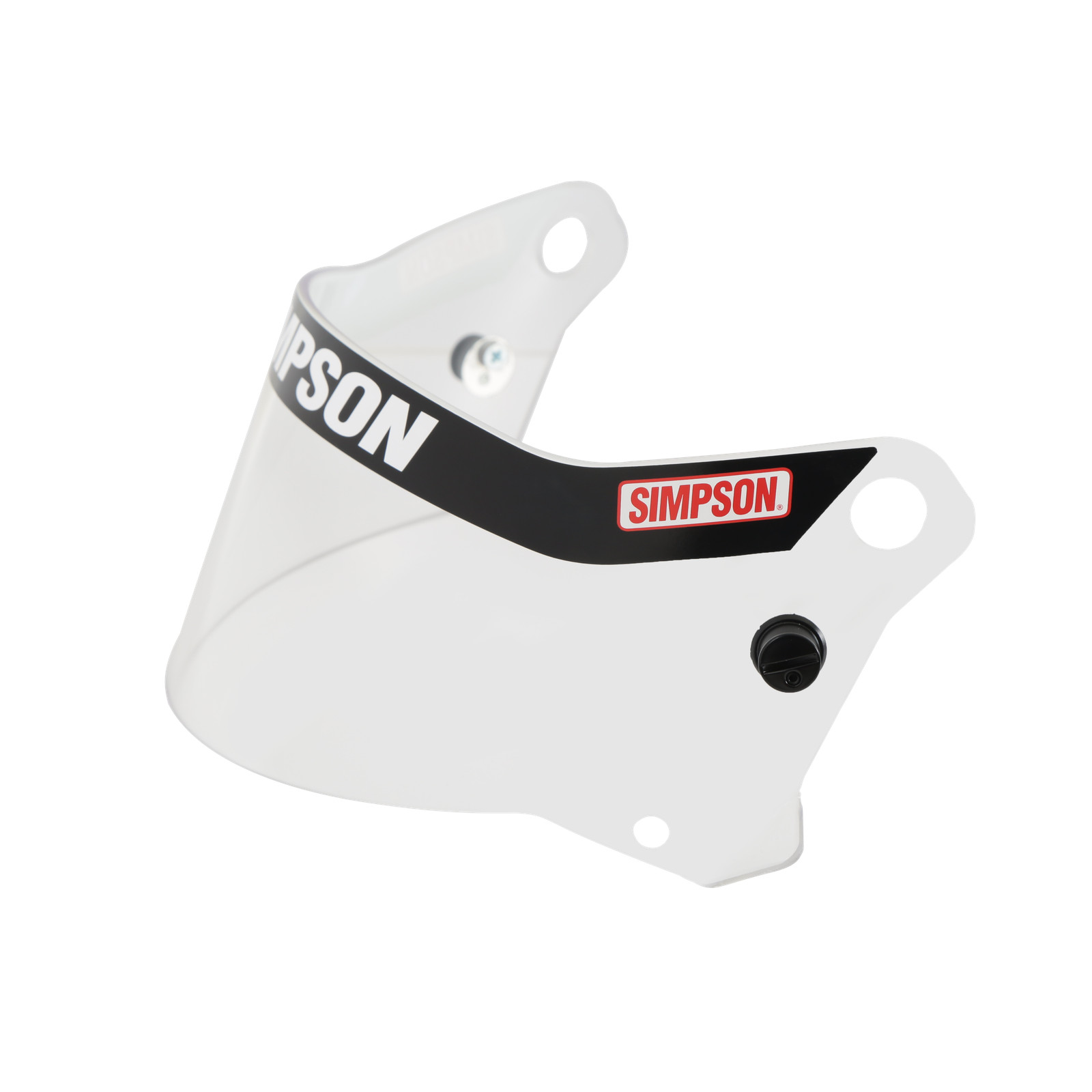 Simpson Racing 89500A SD1 Helmet Replacement Shield Antifog/Scratch - Clear