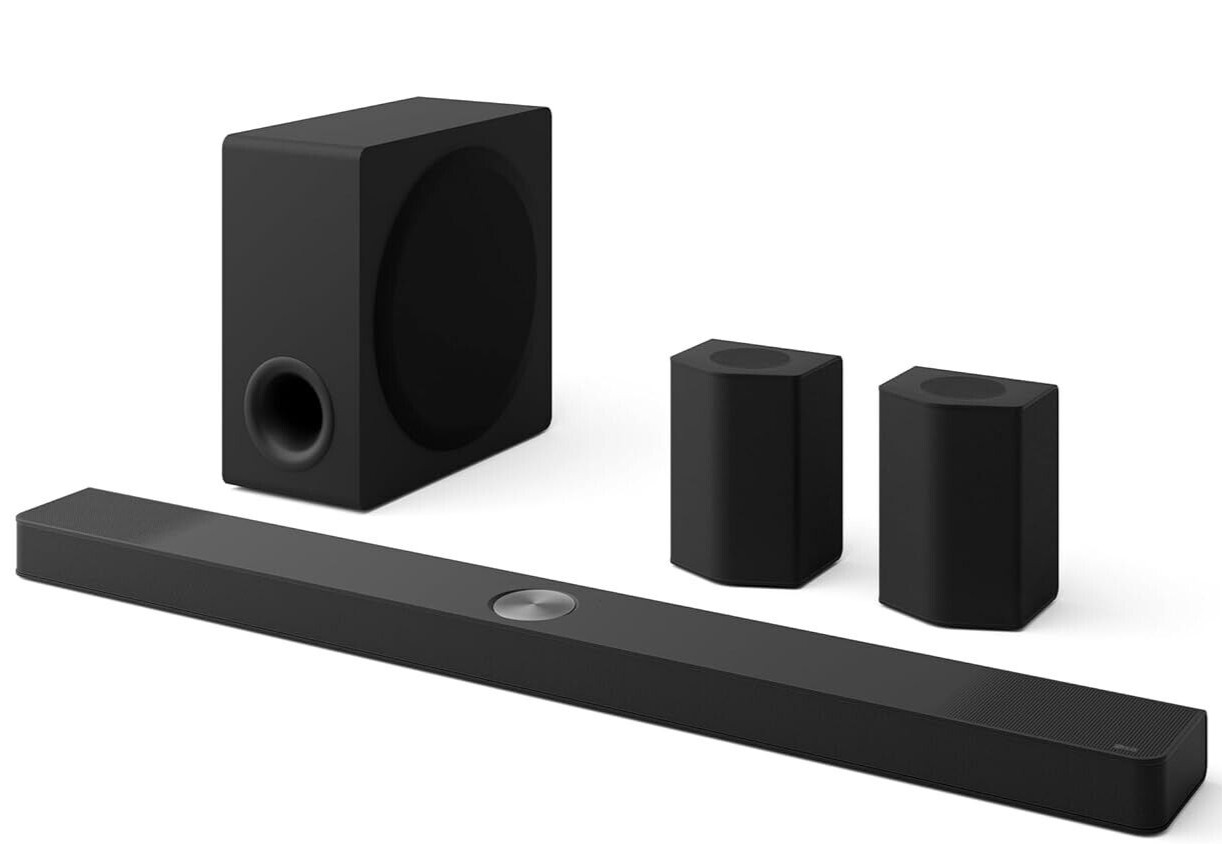 LG S95TR 9.1.5 Channel Soundbar with Dolby Atmos and Rear Surround Speakers