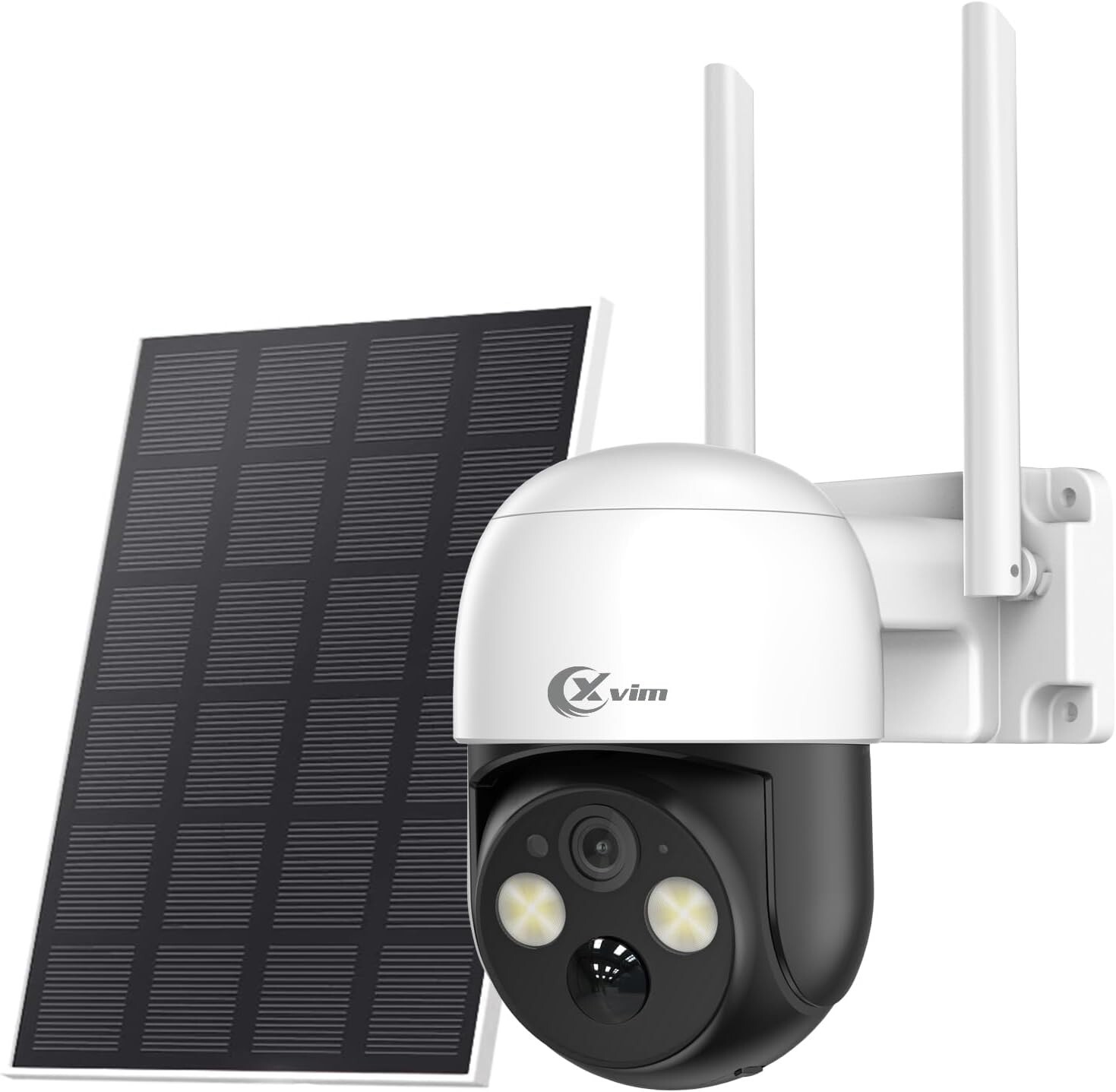 XVIM 4MP WiFi Solar Camera Wireless Outdoor Security Camera System Rechargeable