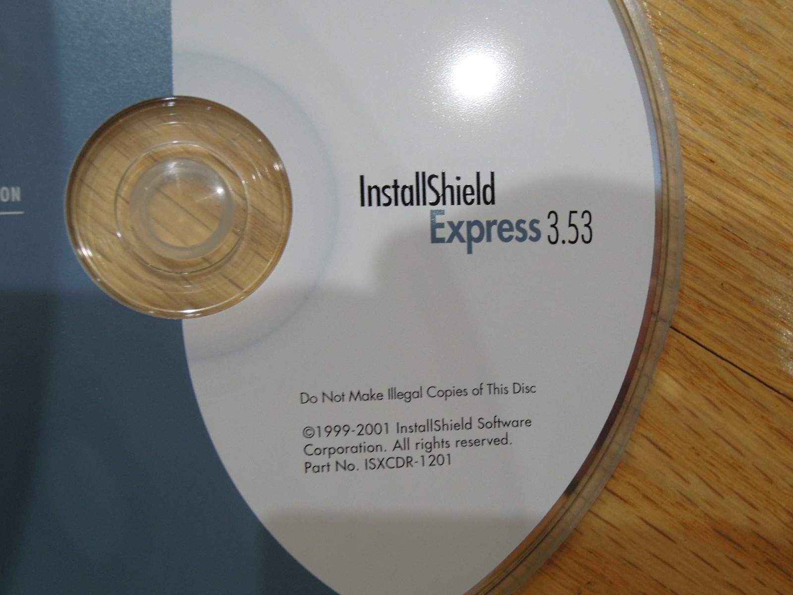 InstallShield Software Express 3.53 disc 2000 with Serial Number
