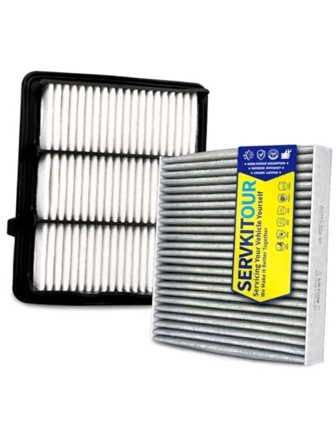 SERVKITOUR  engine cab/Filter Set for Accord (2018 2019 2020 2021 2022) 1.5L Ga