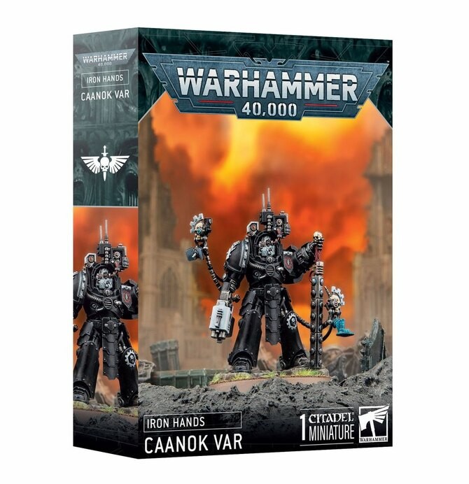 Warhammer 40K Iron Hands: Caanok Var NIB!