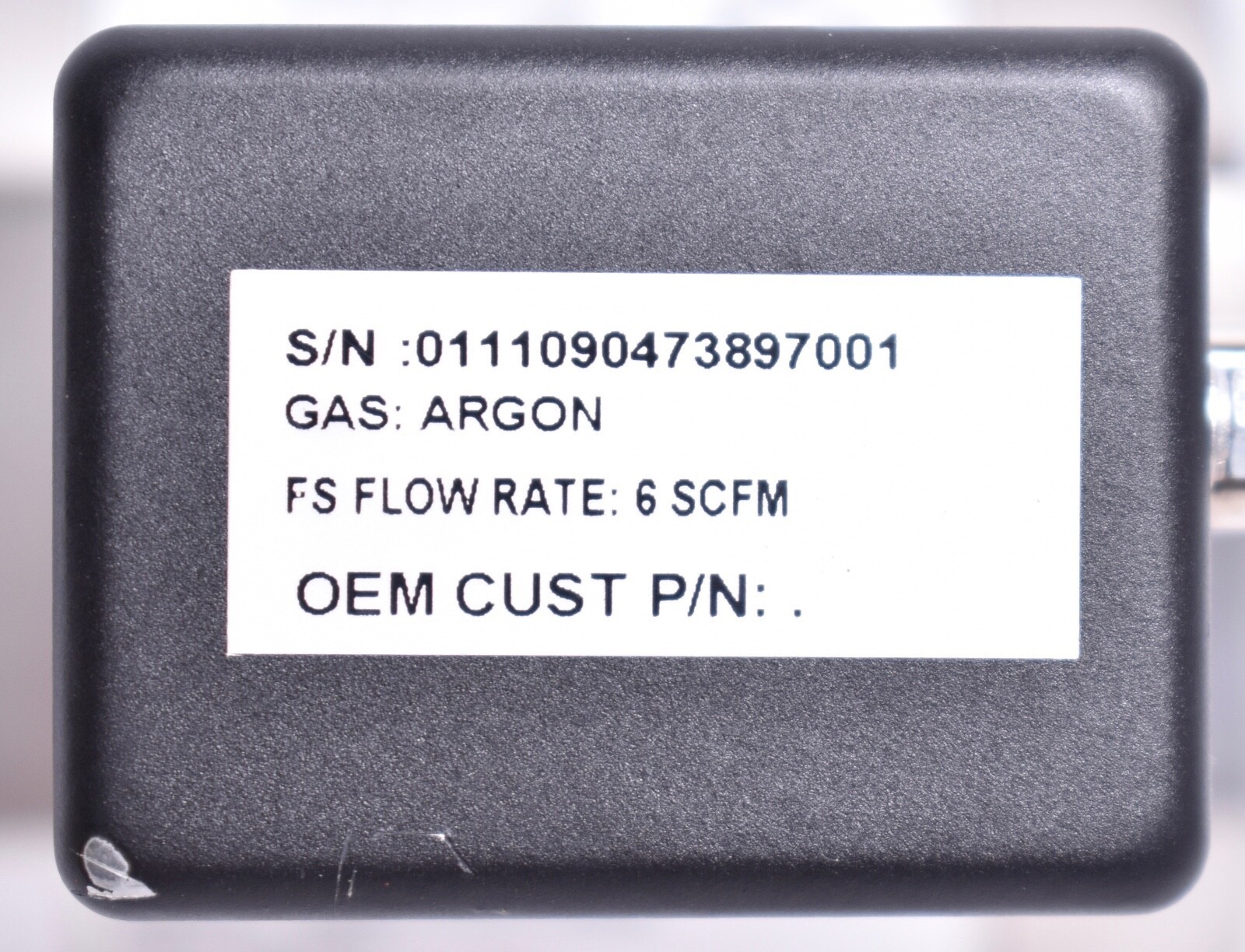 Brooks Instrument 5863i Mass Flow Controller 5863IAAA0D1E00A