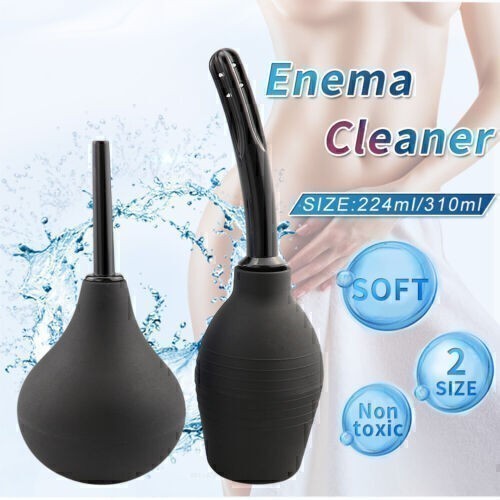 Poire de Lavement Anal Douche Anal Nettoyage Anus Colon Hygiène Adulte Enema