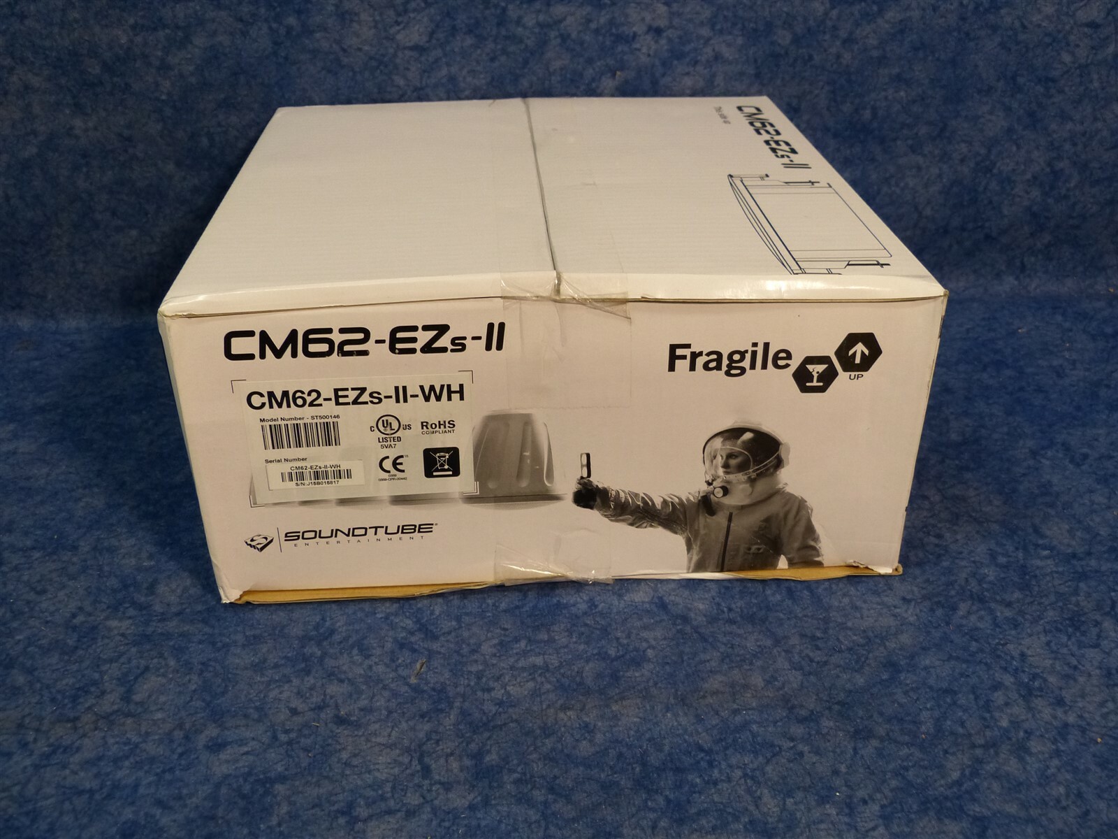 Soundtube CM62-EZs-11 6" 2-way In Ceiling Speaker in White with a Short Can (F3)