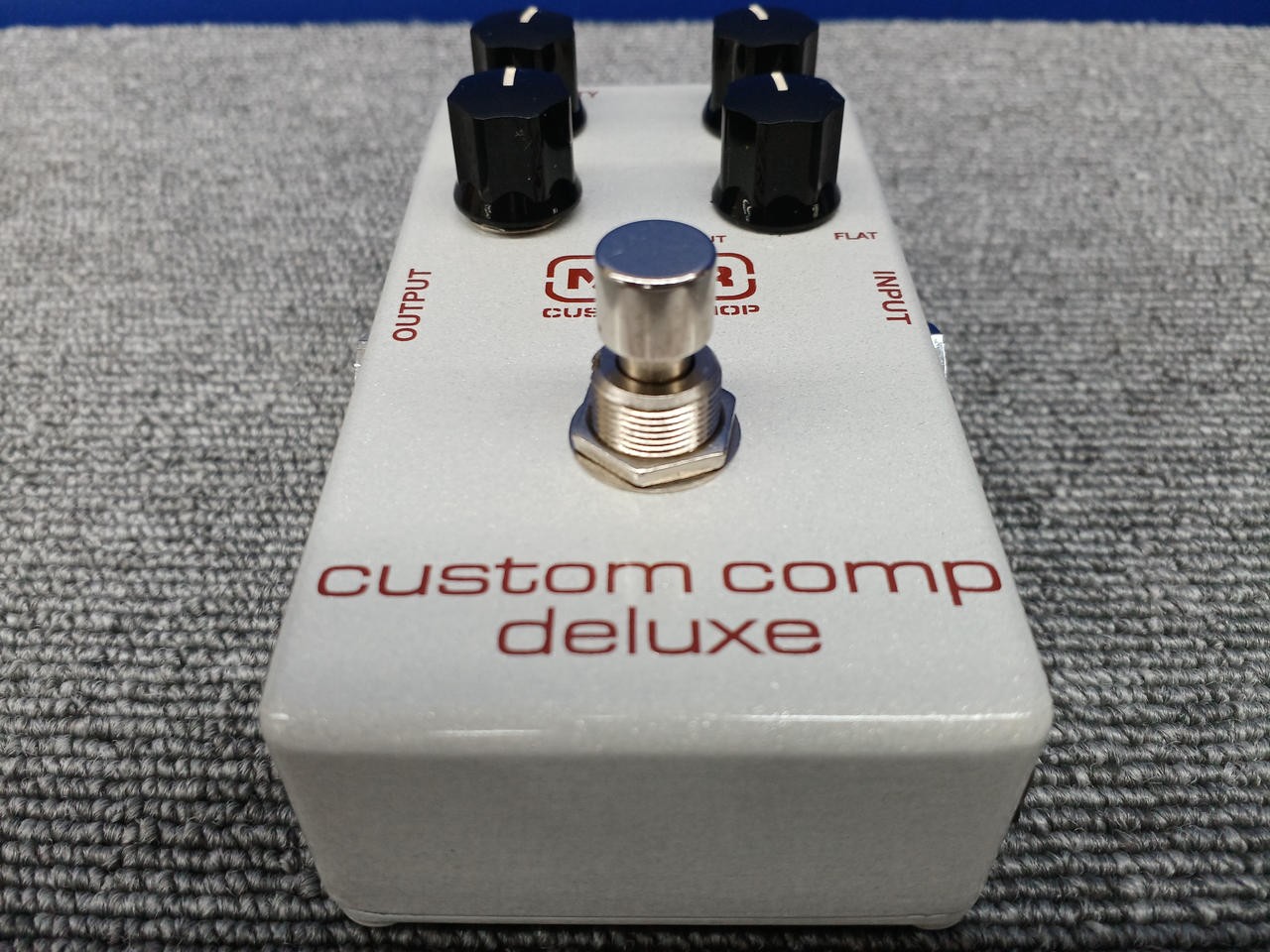 MXR Custom Comp Deluxe Guitar Compressor Pedal Used with Marks