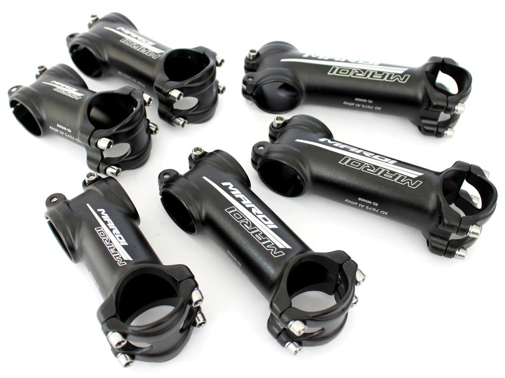 MARDI 7075 Alu Bike Stem 1-1/8" x 31.8mm +7°/-7°  80 - 110 mm Titanium Bolts