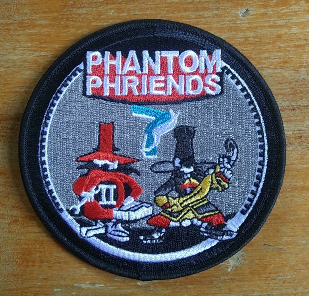 Phantom II USAF Patch PHANTOM PHRIENDS Air Force Collectors Patch