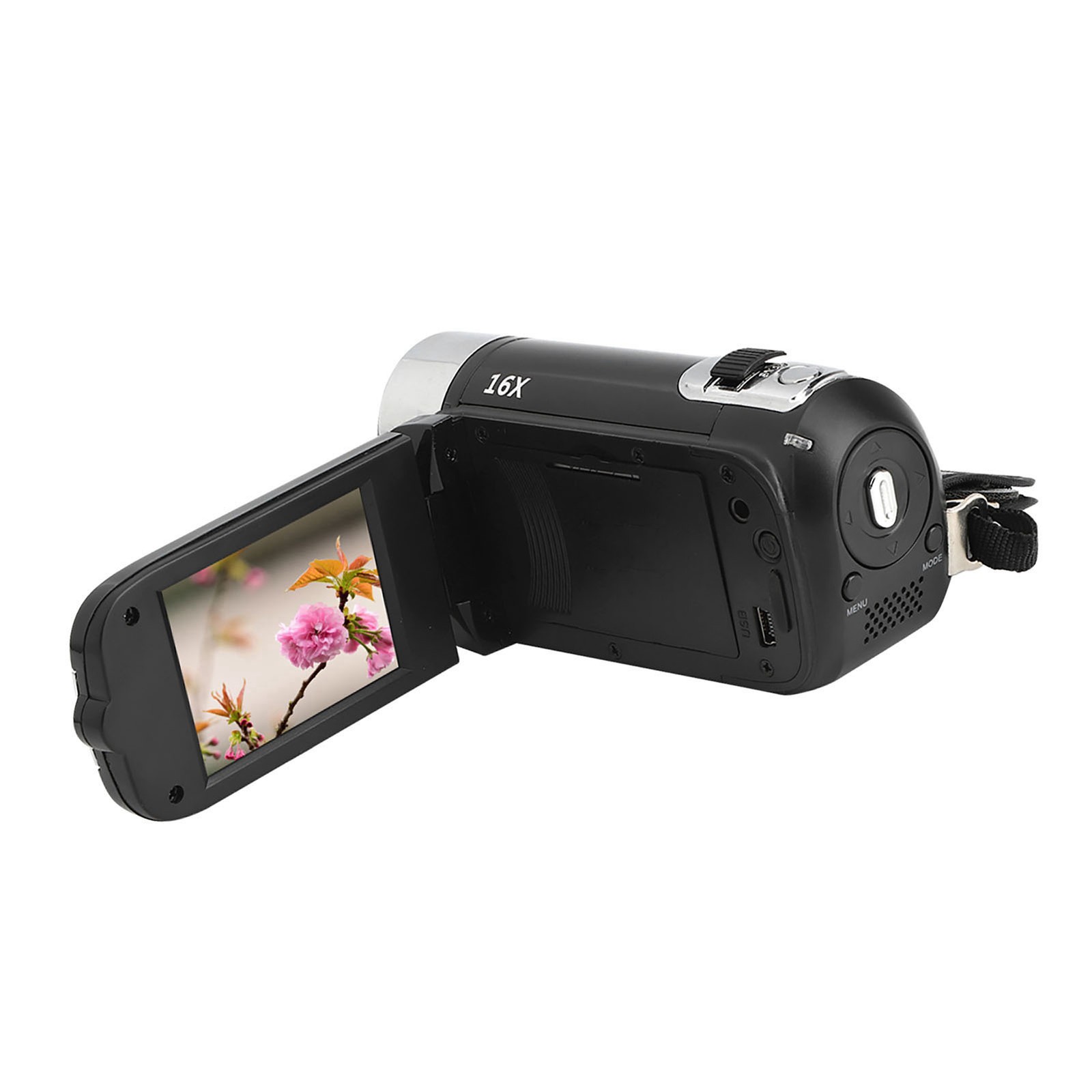 16X Zoom Colourful Display Screen High Definition Camera Image Video Camcorder