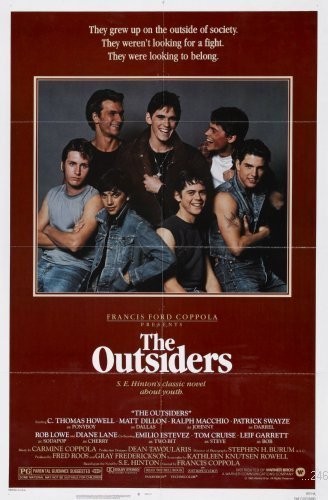 Outsiders The Movie Poster #01 24x36 36"L x 24"W, earthy tones