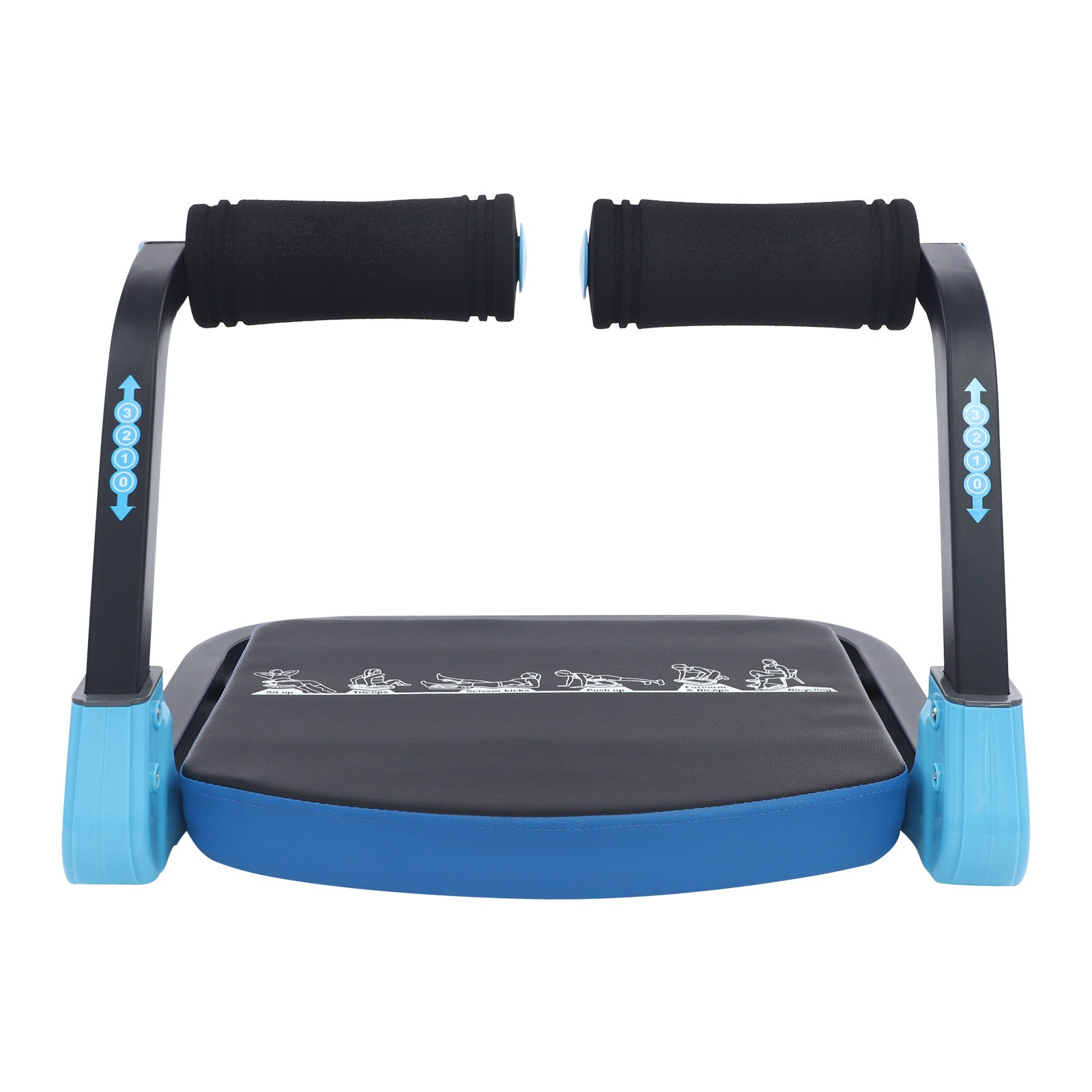 Abdominal Workout Equipment, Foldable Abdominal Exercise Machine, Multifunctiona