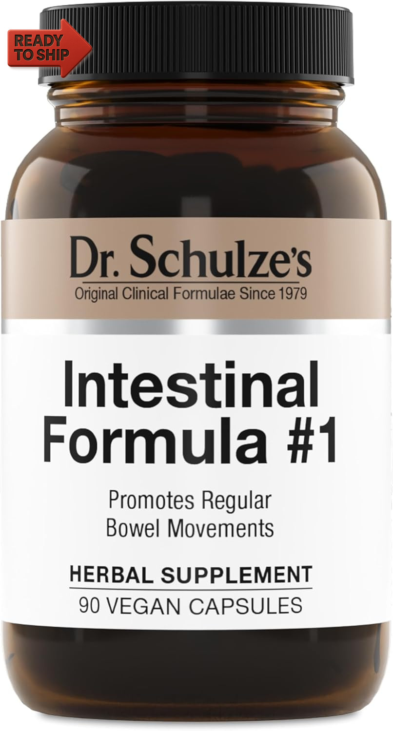 Dr. Schulze'S Intestinal Formula #1 - Bowel Movement Supplement for Colon Healt